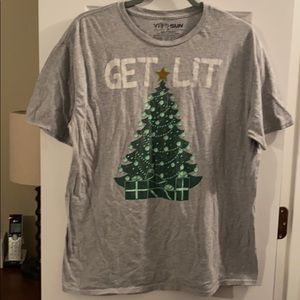 Men’s GET LIT tee shirt FifthSun XL